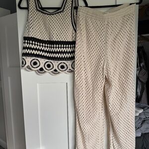 2 Piece Crochet Summer Outfit